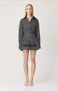ASTELLA SHIRT & MINI SKIRT SET - Set