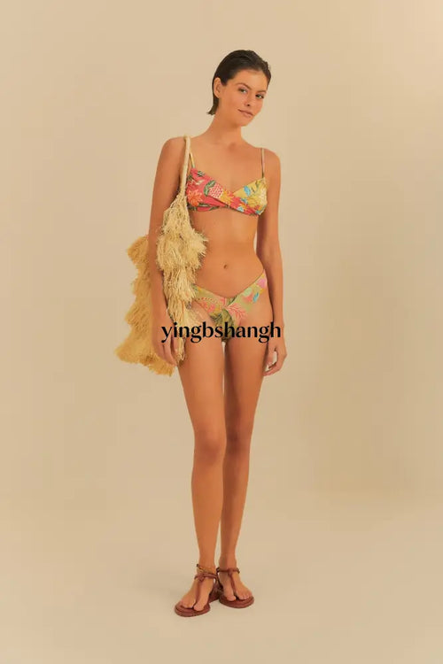 BIKINI ASA DELTA PATCH DOUBLE AMALFI - Swim