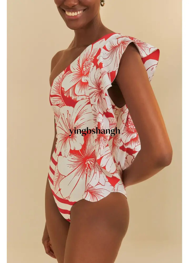 BIKINI ENTERO BABADO - Swim