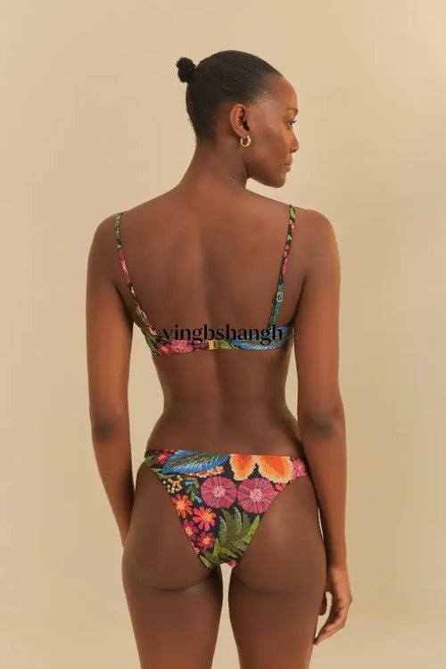 BIKINI TAC BORDADEIRA - Swim