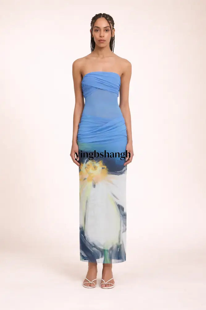 CEIRA STRAPLESS MAXI DRESS - Dress
