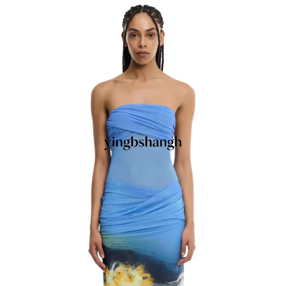 CEIRA STRAPLESS MAXI DRESS - Dress