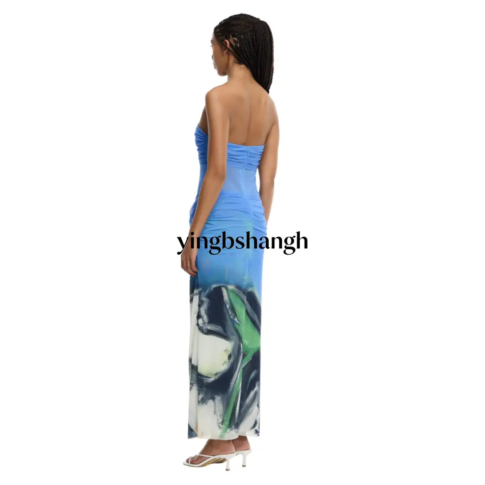 CEIRA STRAPLESS MAXI DRESS - Dress