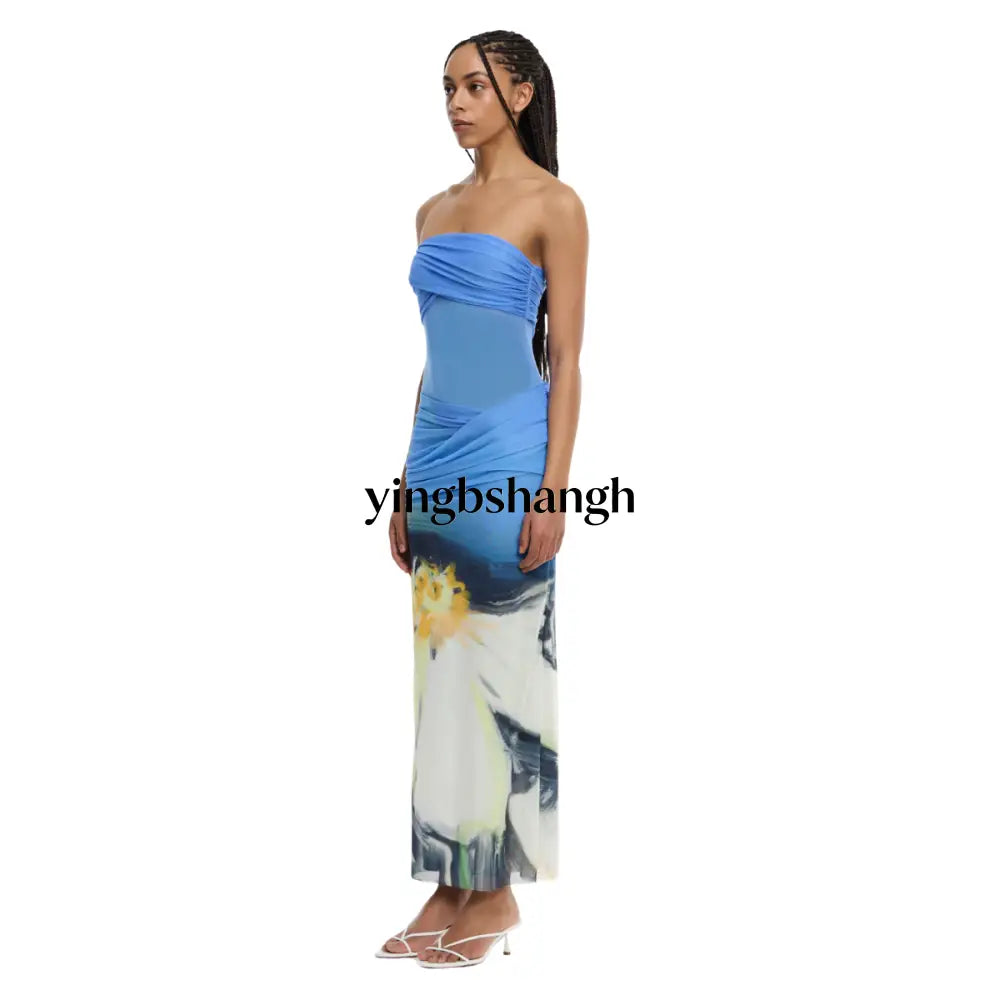 CEIRA STRAPLESS MAXI DRESS - Dress