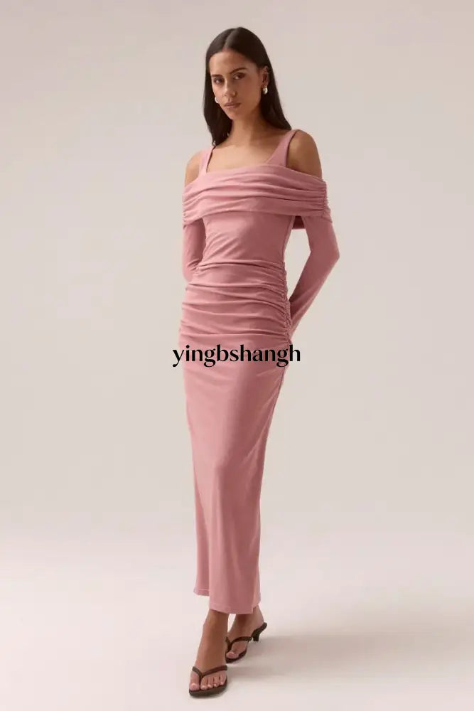 ELAIAN LONG-SLEEVE DRESS - BALLET - Dress