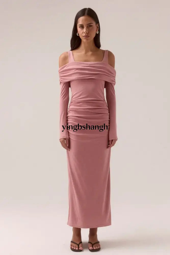 ELAIAN LONG-SLEEVE DRESS - BALLET - Dress