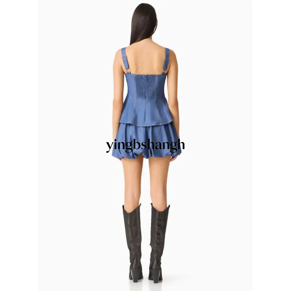 GAELLE TOP & SKIRT SET - Set