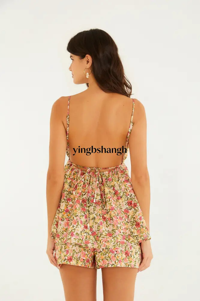 JUMPSUIT ESTAMPADO FLOR DE FRUTA - Jumpsuit