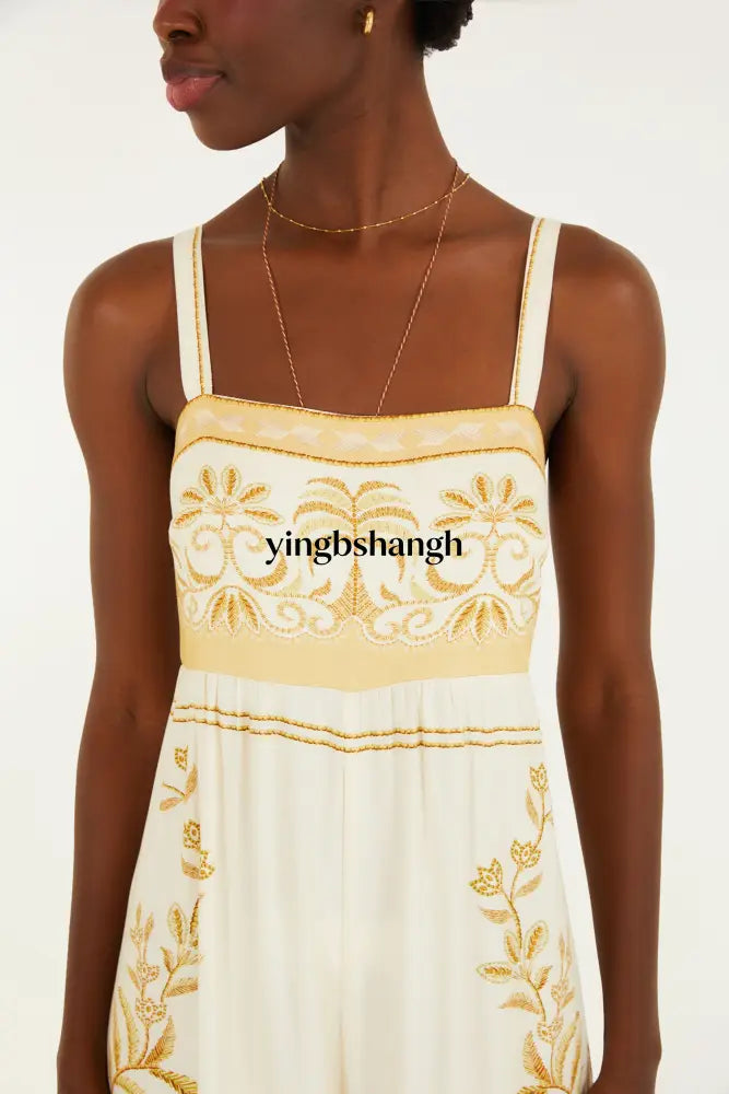 JUMPSUIT ESTAMPADO PAISAJE TROPICAL - Jumpsuit