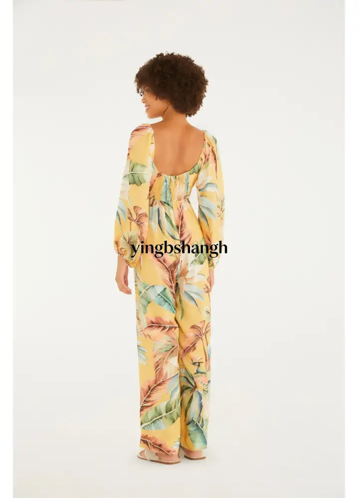 JUMPSUIT MANGA TROPICALIA - Jumpsuit