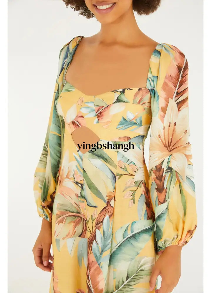 JUMPSUIT MANGA TROPICALIA - Jumpsuit