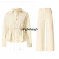 LAVELLE SHIRT & PANTS SET - LEMON/YELLOW / XS - Set