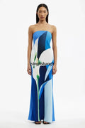 Mora Strapless Dress - Calla Lily / 2 - Maxi Dress