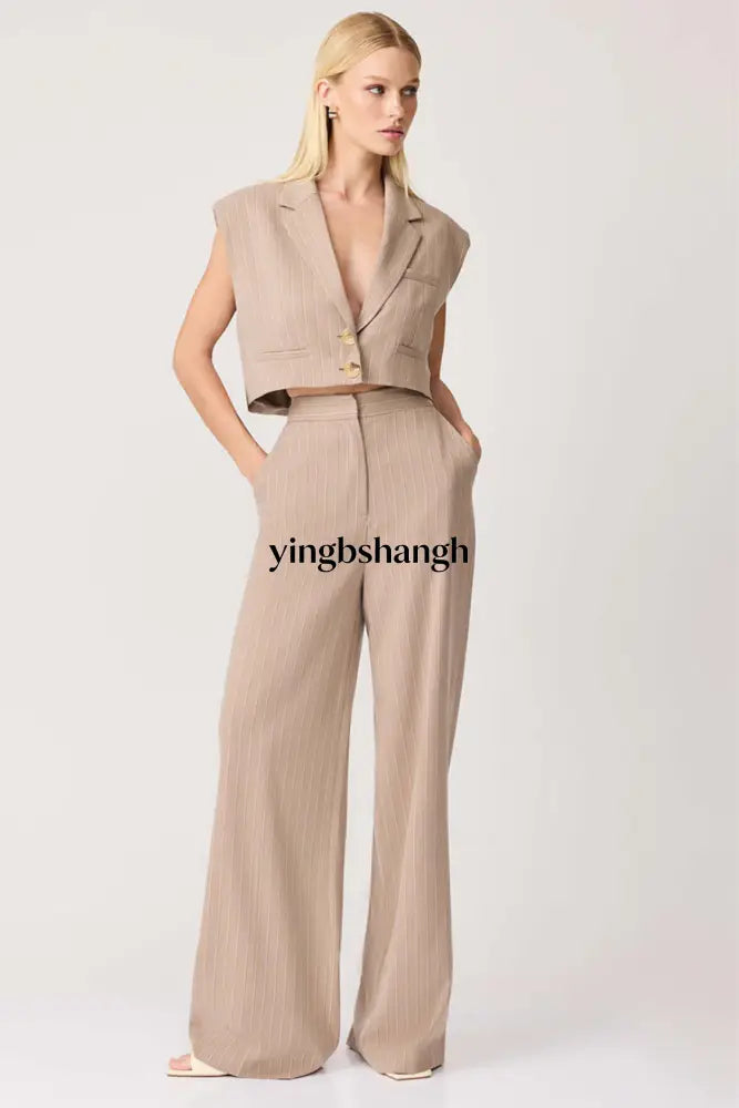 ORLENA VEST & TROUSERS SET - Set