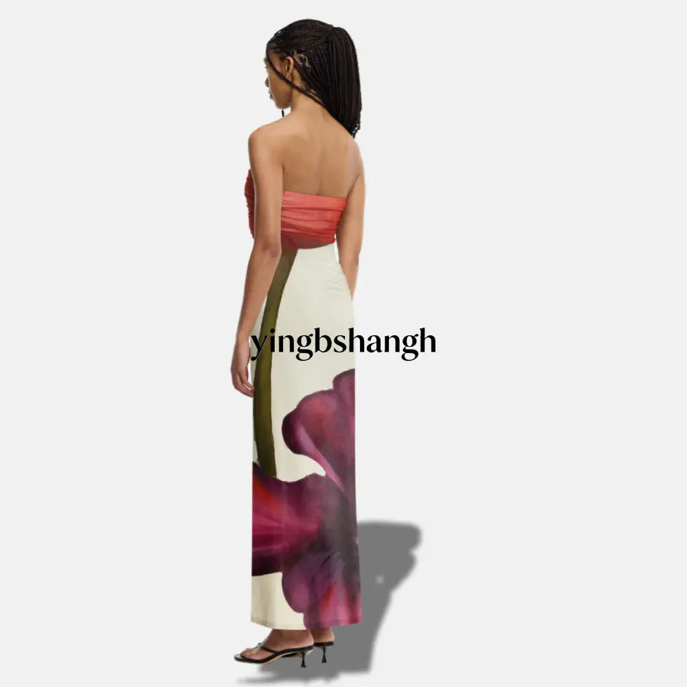 SURA STRAPLESS DRESS - Dress