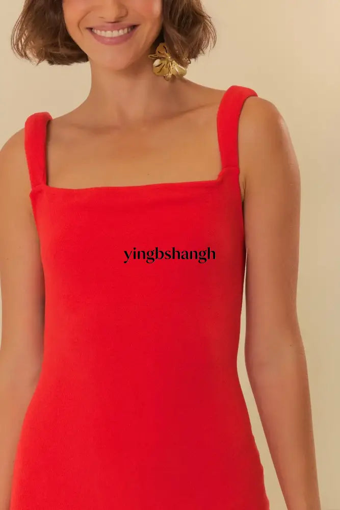 VESTIDO MAXI ALCA CREPE - Dress