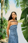 VESTIDO MAXI LAISE BEIRA - XS / LIGHTBLUE - Dress